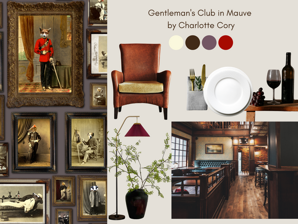 Colonel Fox (and friends) at the Gentleman's Club Mauve