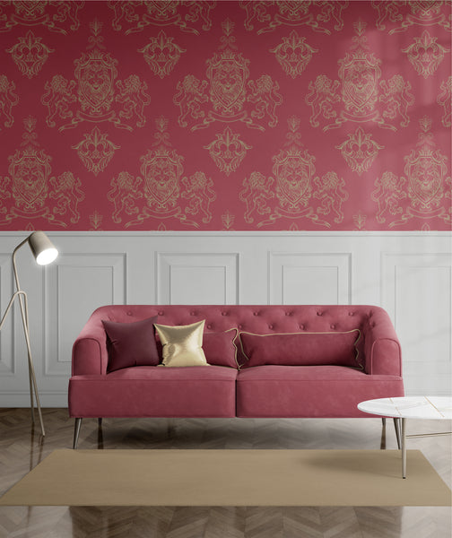 Lionheart Wallpaper Red