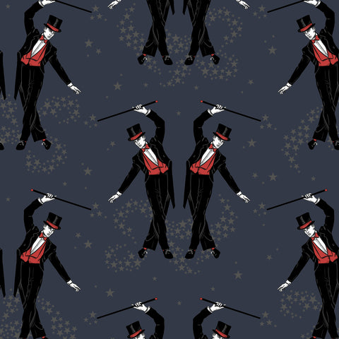 Showboys Wallpaper Black & Red