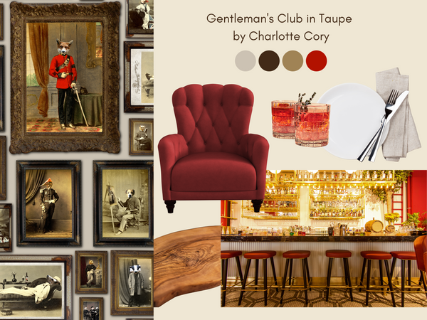 Colonel Fox (and friends) at the Gentleman's Club Taupe