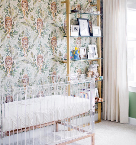 Tiger Tiger Wallpaper Cream