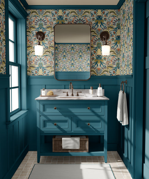 Exotic Tiger Wallpaper Cream Stone